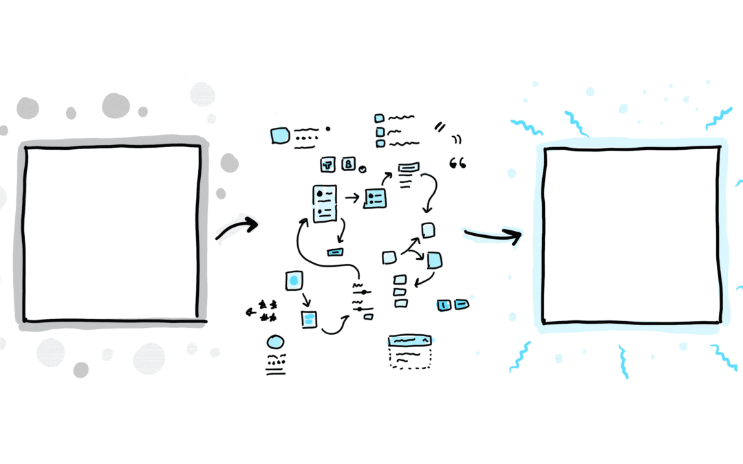 A widget becomes a block